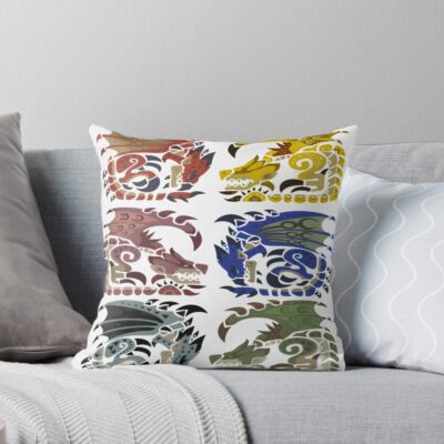Wrath Of The Raths Throw Pillow